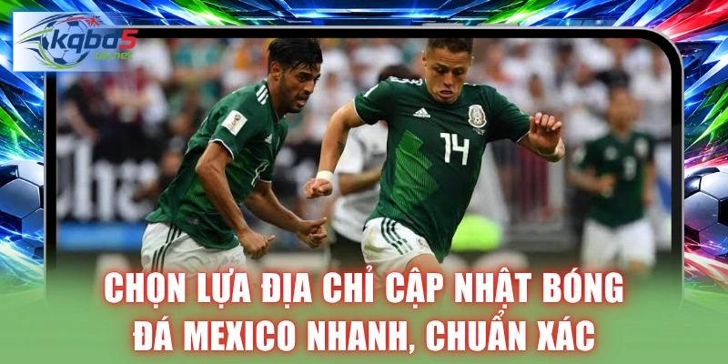 Chọn lựa địa chỉ cập nhật kết quả bóng đá Mexico nhanh, chuẩn xác